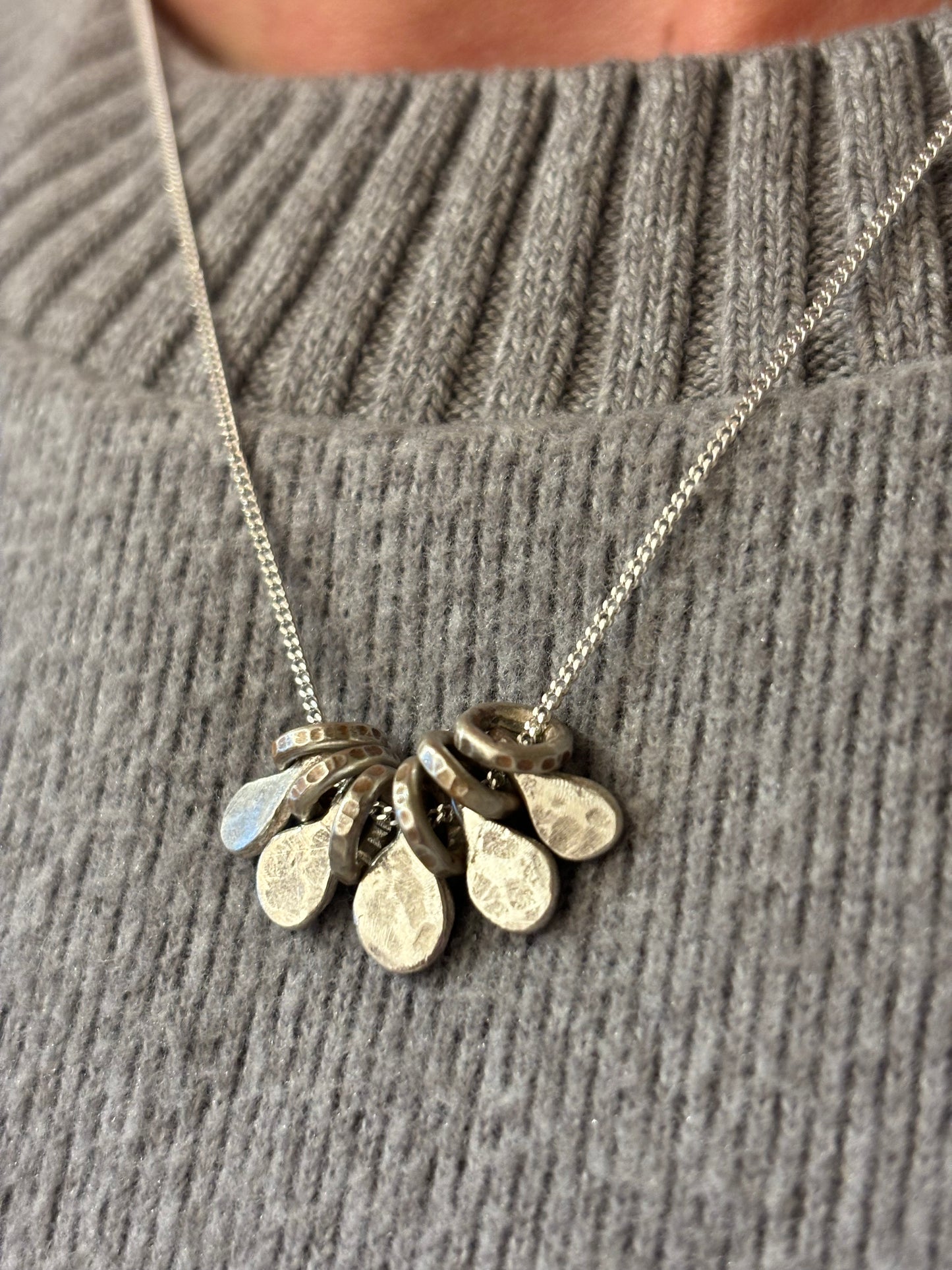 Sterling Silver Charm Necklace