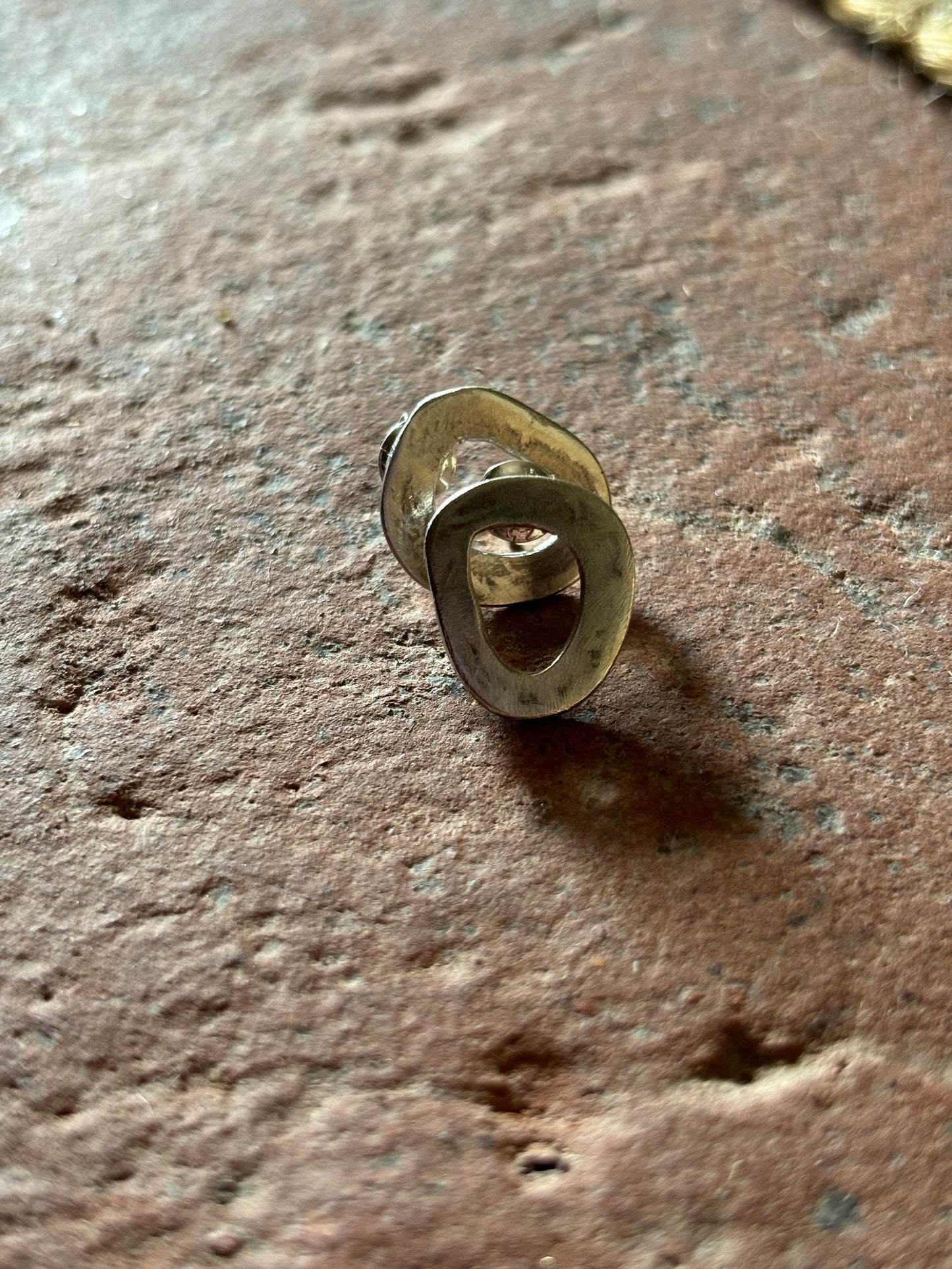 Irregular Circle Studs