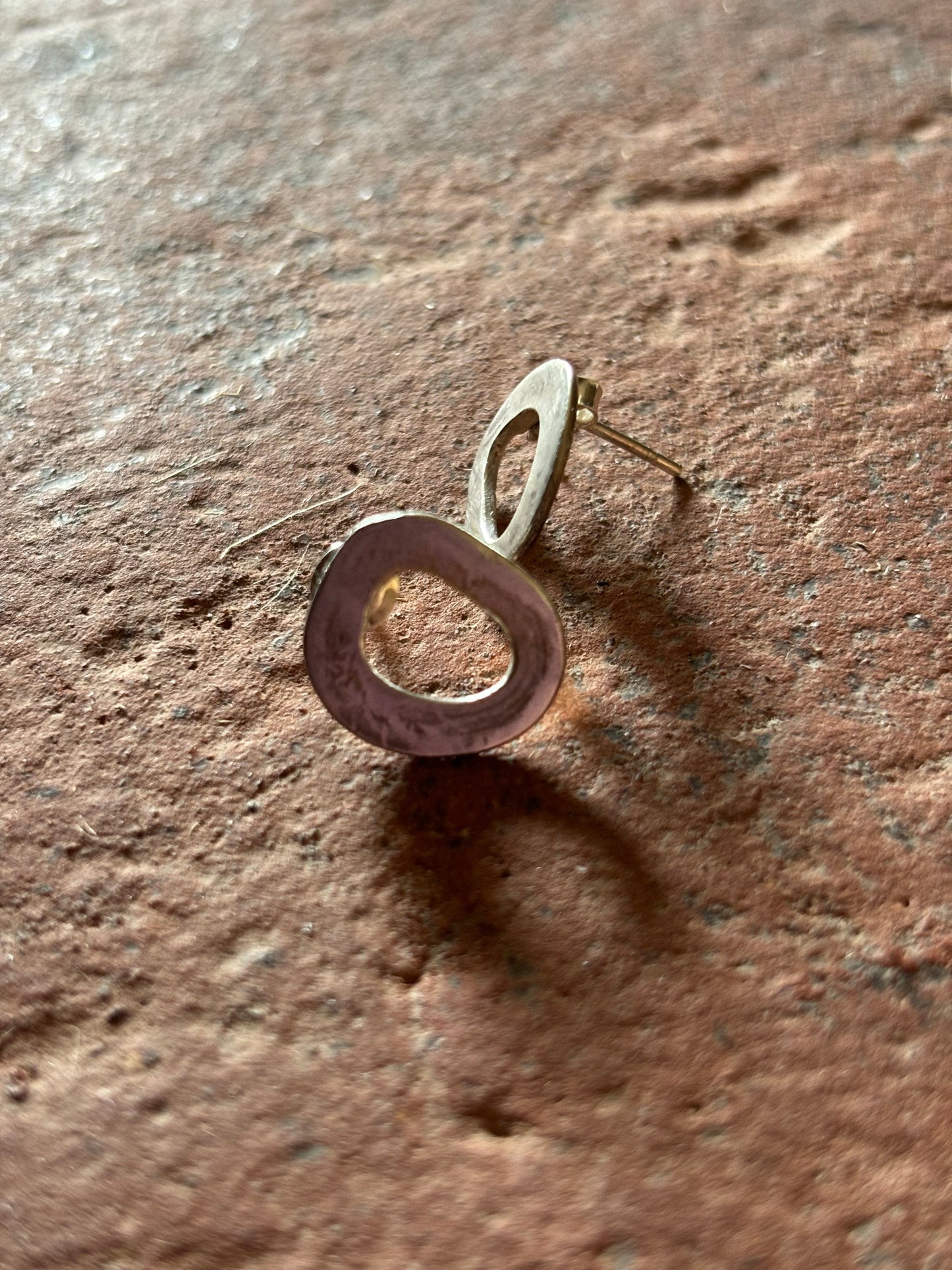 Irregular Circle Studs