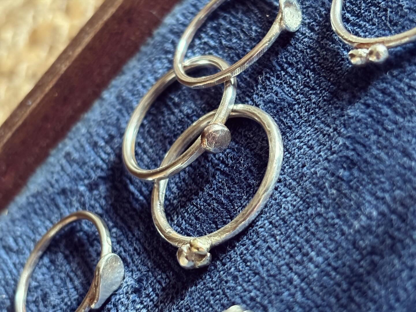 Sterling Silver Bobble Ring