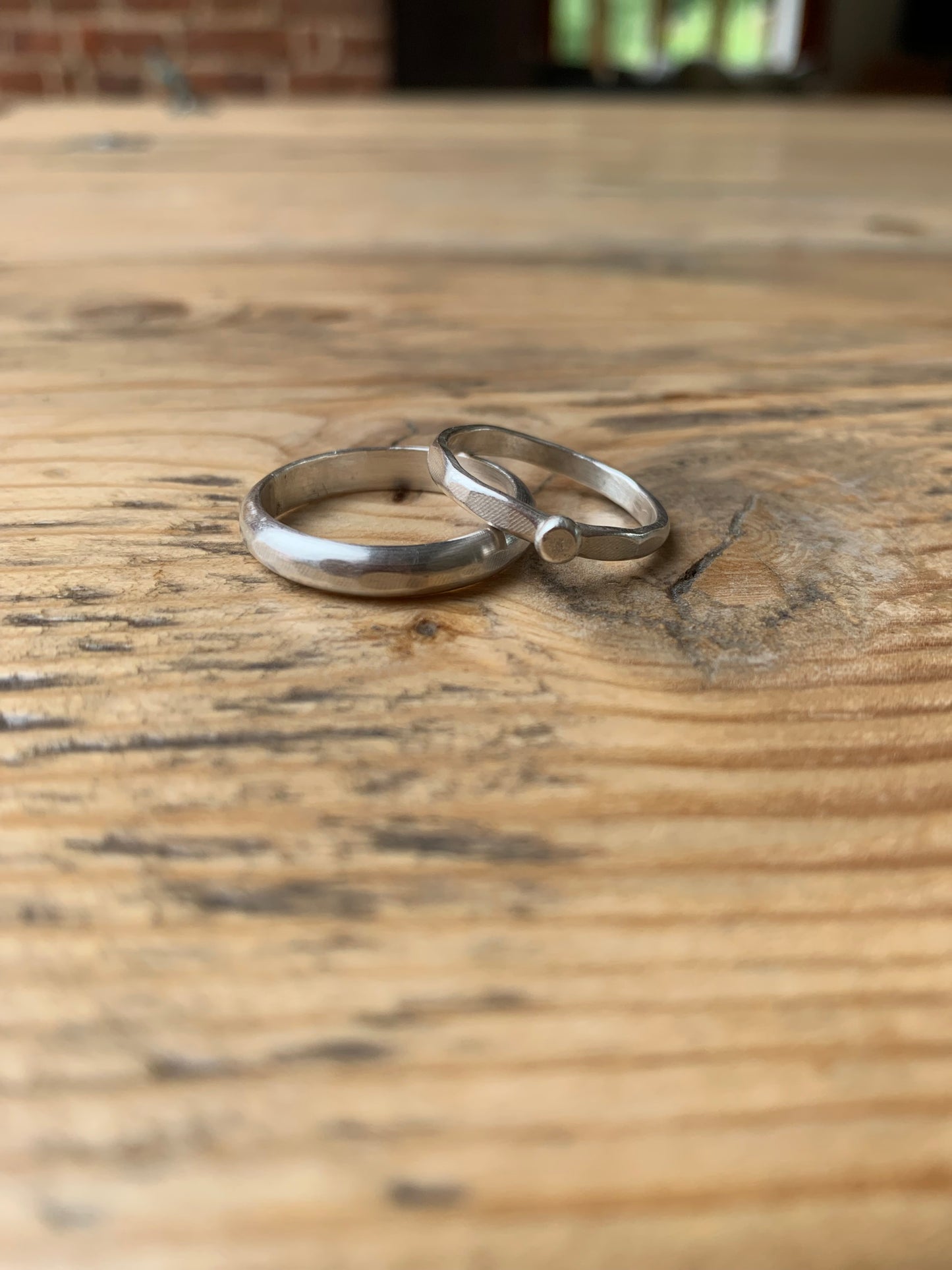 Sterling Silver Bobble Ring